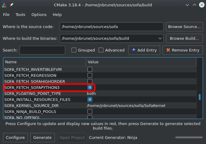 Activate the cmake option SOFA_FETCH_SOFAPYTHON3